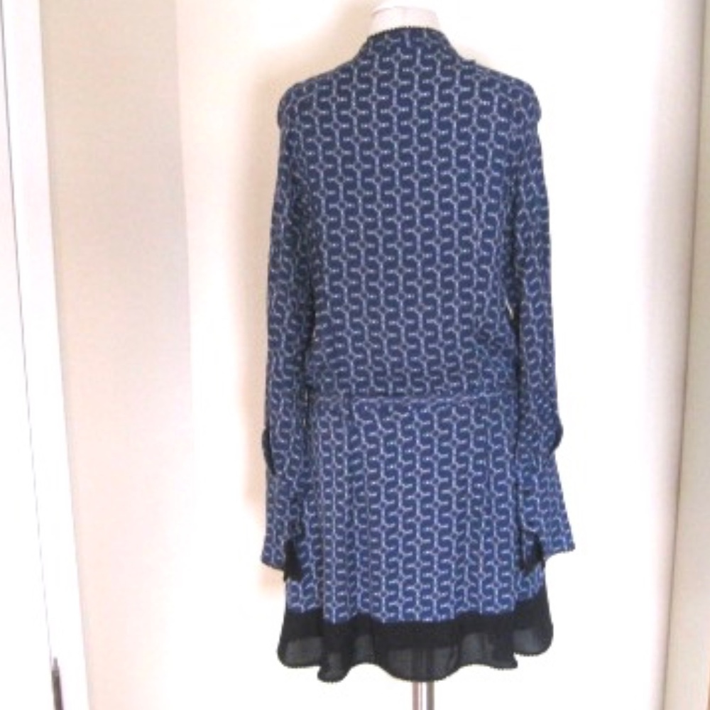 Reiss Vivian Printed Flippy Dress - Picture 5 of 15